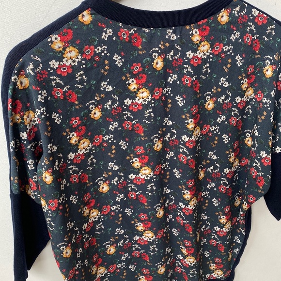 (A54) Derek Lam Collective Rent The Runway Pre-Loved Floral Back Sweater, Size S - Picture 10 of 16